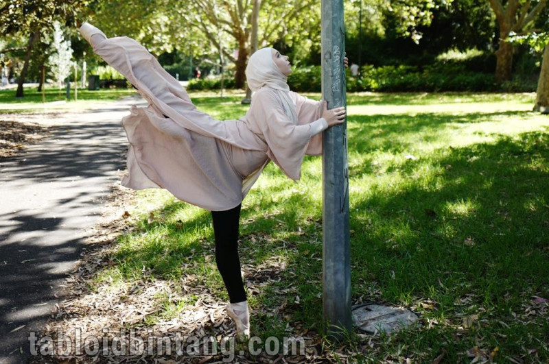 Stephani Kurlow menjadi balerina